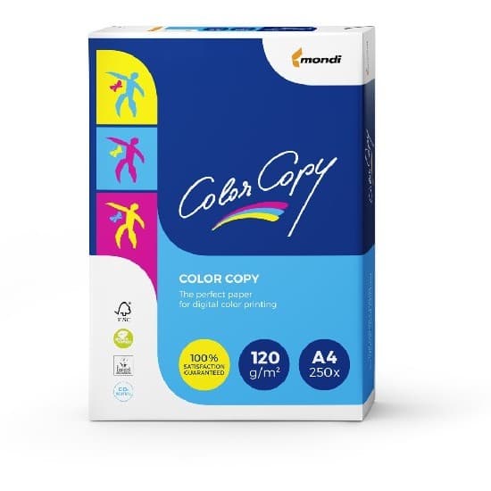 Color Copy A4 120 g/m², 250 listů – digitální tisk papír do tiskárny