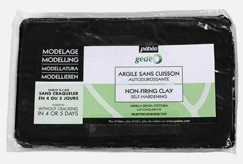 Gédéo Samotvrdnoucí hlína 1,5 kg - černá