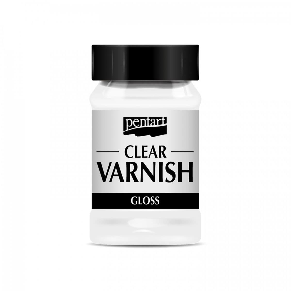 Průhledný lak Pentart lesklý 100 ml čirý odolný
