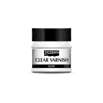 Průhledný lak Pentart lesklý 50 ml čirý odolný
