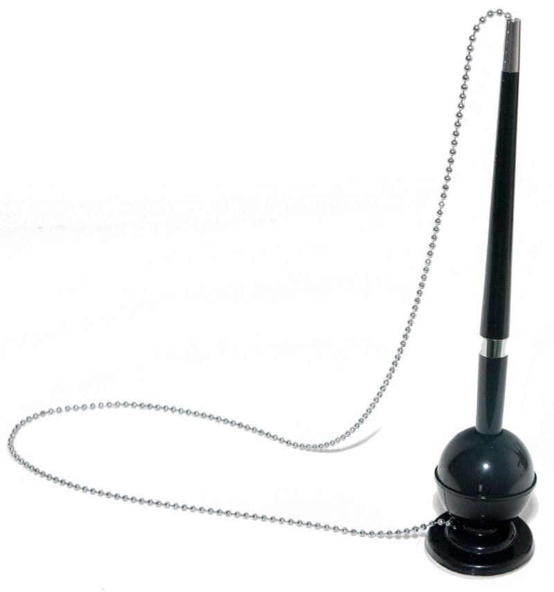 Office Products kuličkové pero na řetízku modré