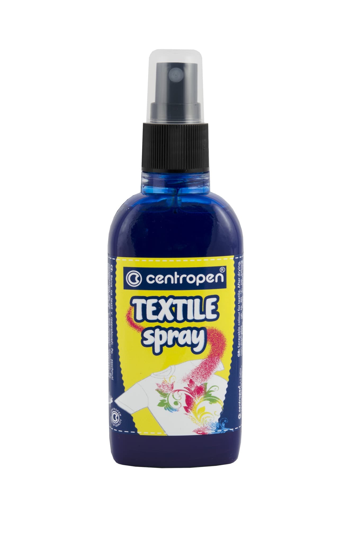 Centropen Textil sprej 110 ml modrá barva na textil