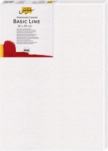 KREUL Basic Line bílé malířské plátno 30x40 cm