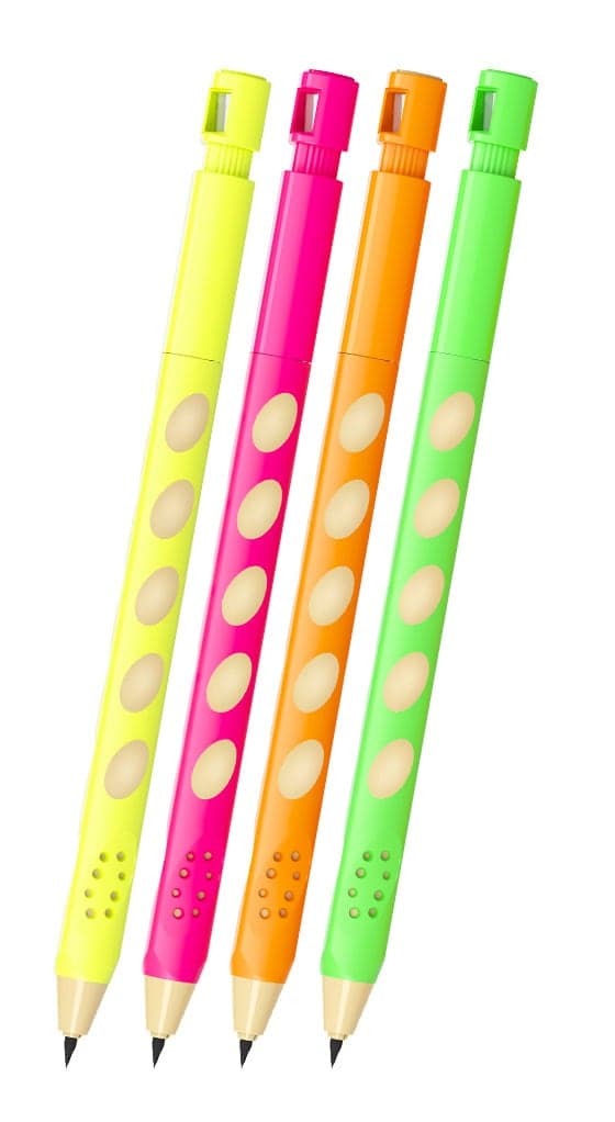 Mechanická tužka ErichKrause GripLine Neon 2,0mm s ořezávátkem
