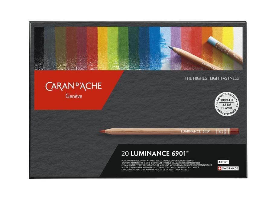 Caran d'Ache Luminance sada 20 barev pastelky 6901.720