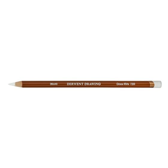 Derwent Drawing pastelka 7200 Chinese White čelní pohled