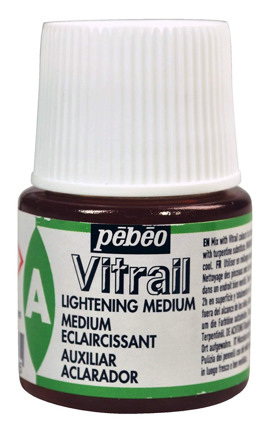 Pébéo Vitrail zesvětlovací médium 45 ml na sklo