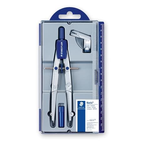 STAEDTLER Noris kružítko sada 3 ks modrá v boxu